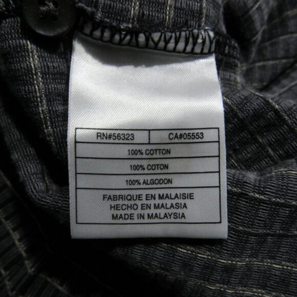 Vintage Nike Golf Polo Black/Gray/Cream Short Sleeve Medium shirt - Picture 15 of 16